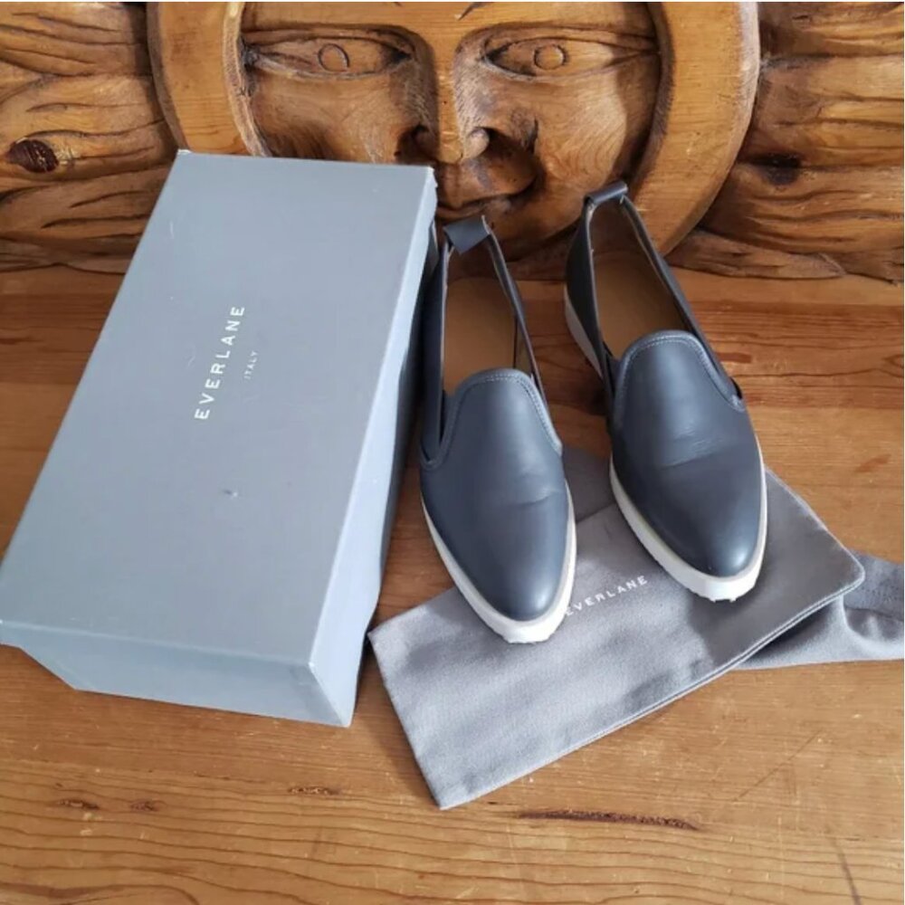 Everlane The Street Shoe in Dark Grey 6.5